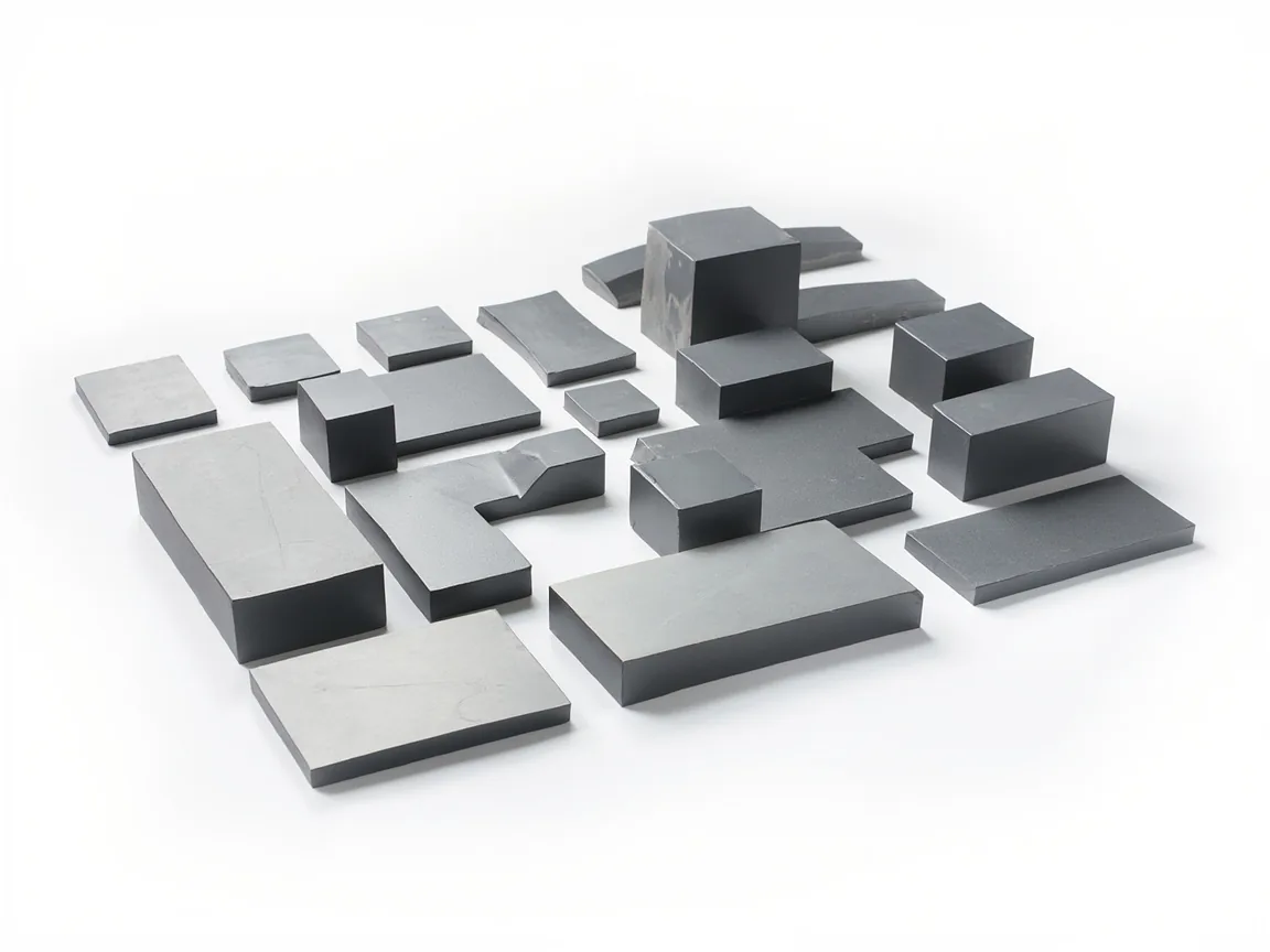 Wear Plates, Strips & Liners – flat rectangular plates and tiles of different sizes